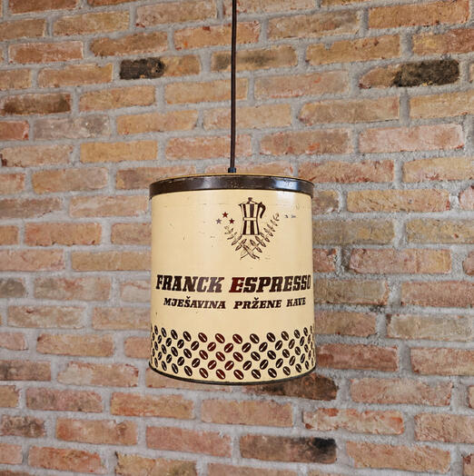 Up-cycled Coffee Tin Light Up-cycled Coffee Tin Light